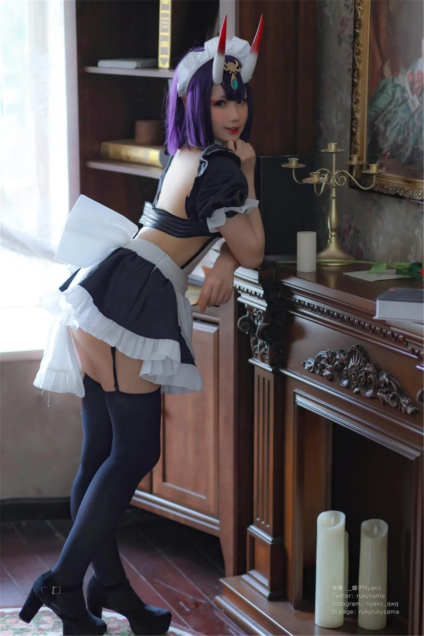 Nyako喵子 – NO.30 酒吞童子女仆 [42P]插图5